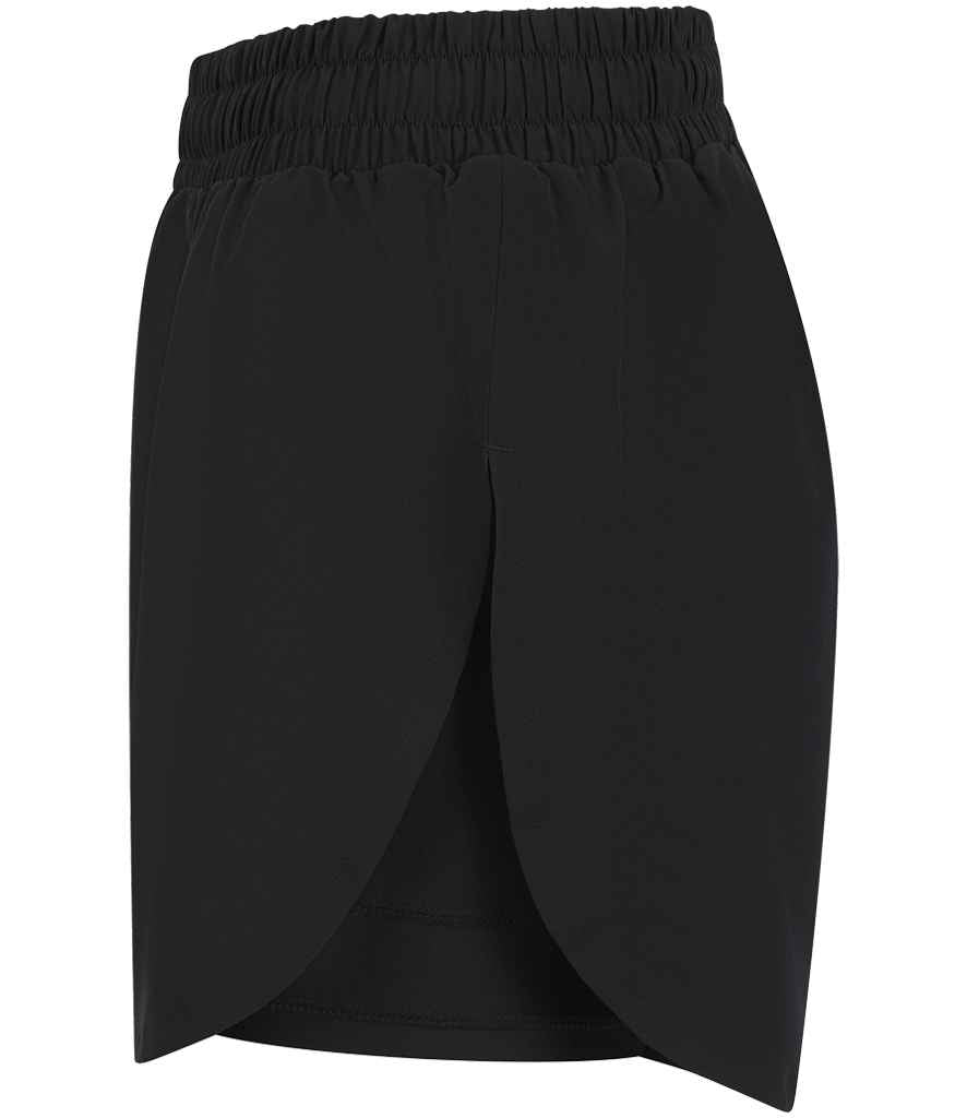 TL616 Tombo Ladies Double Layer Sports Shorts