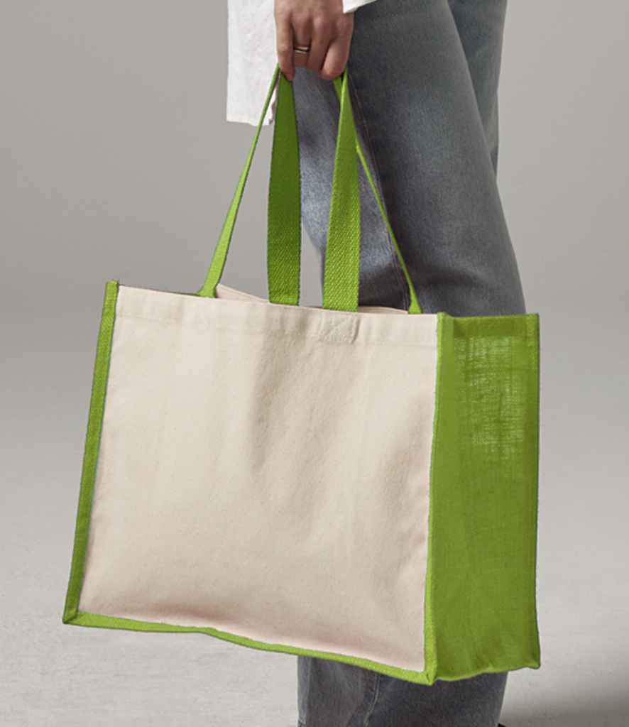 W422 Westford Mill Printers Jute Classic Shopper