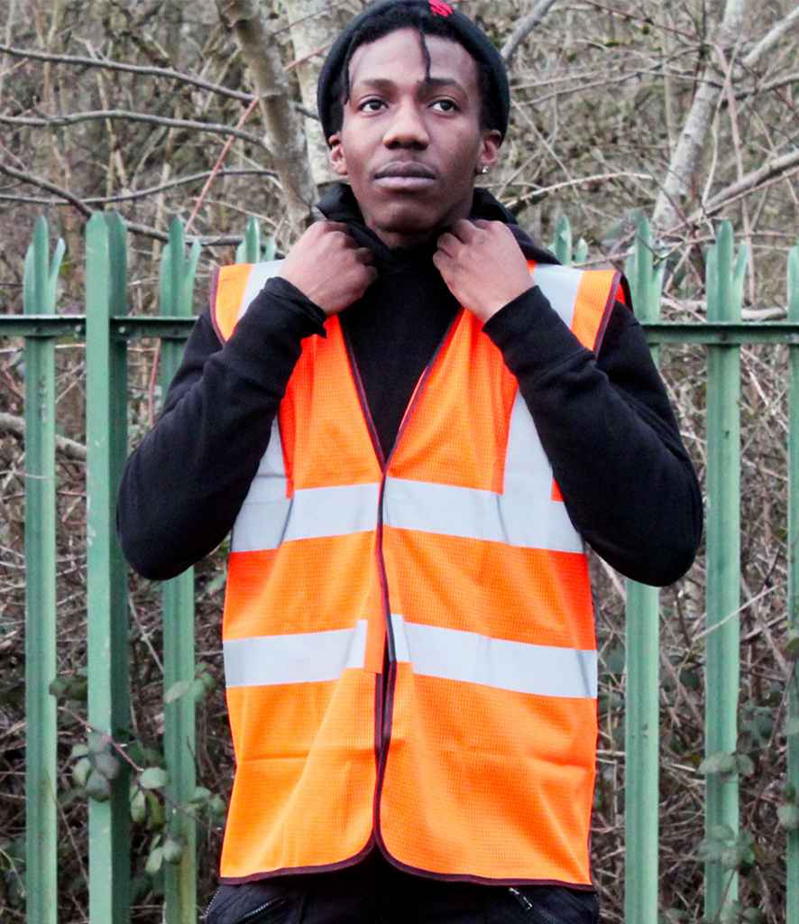 WR001 Warrior Hi-Vis Waistcoat