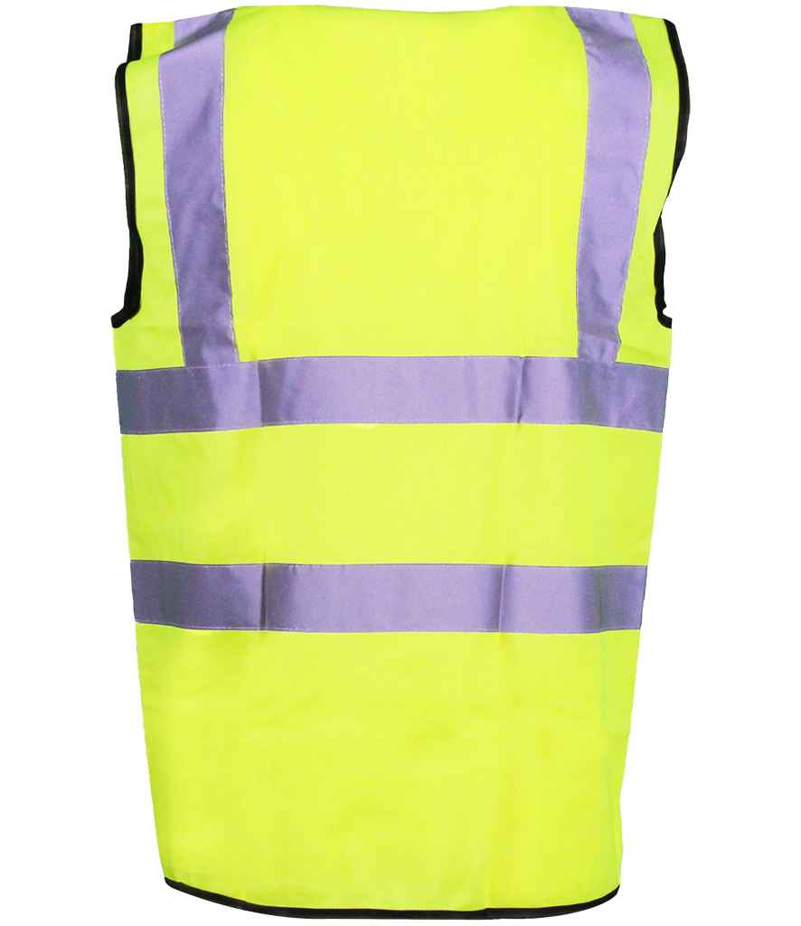 WR001 Warrior Hi-Vis Waistcoat