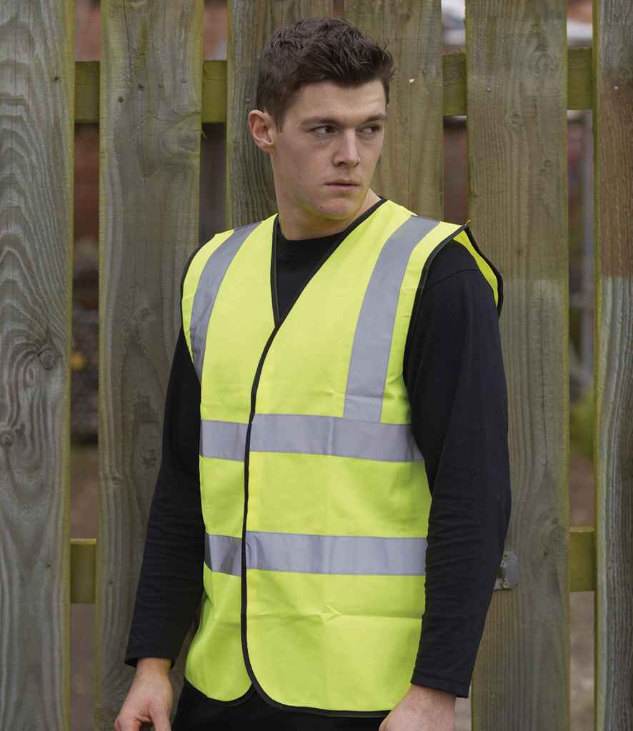 WR001 Warrior Hi-Vis Waistcoat