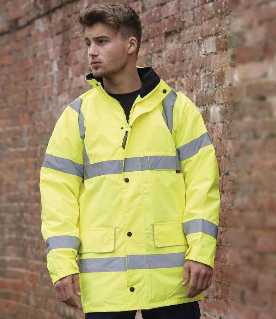 WR005 Warrior Hi-Vis Traffic Jacket