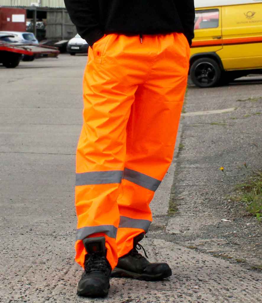 WR010 Warrior Hi-Vis Overtrousers