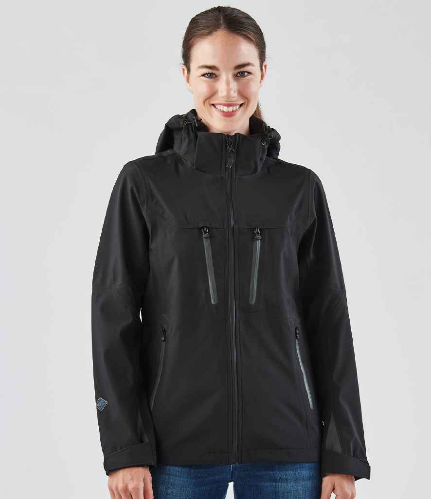 XB3W Stormtech Ladies Patrol Hooded Soft Shell Jacket