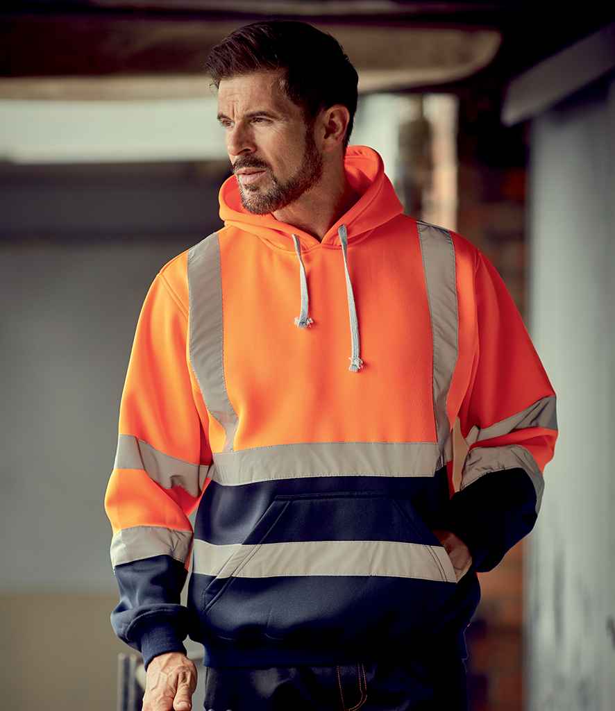YK031 Yoko Hi-Vis Pull Over Hoodie