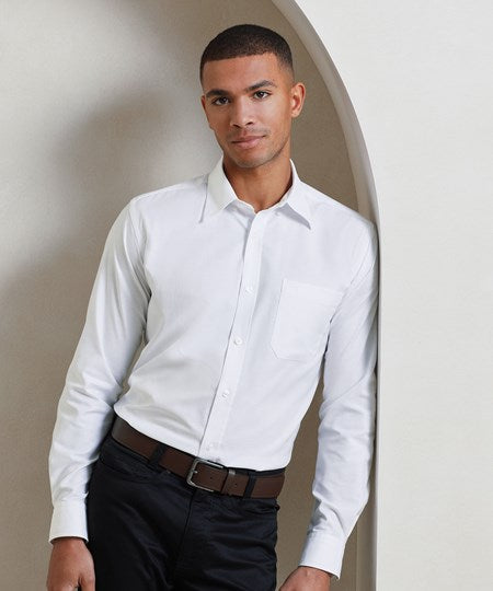 PR234 Premier Signature Long Sleeve Oxford Shirt