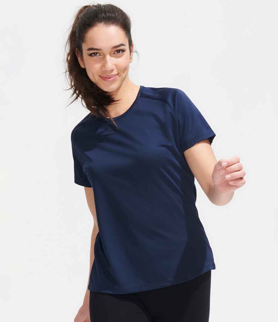 01159 SOL'S Ladies Sporty Performance T-Shirt