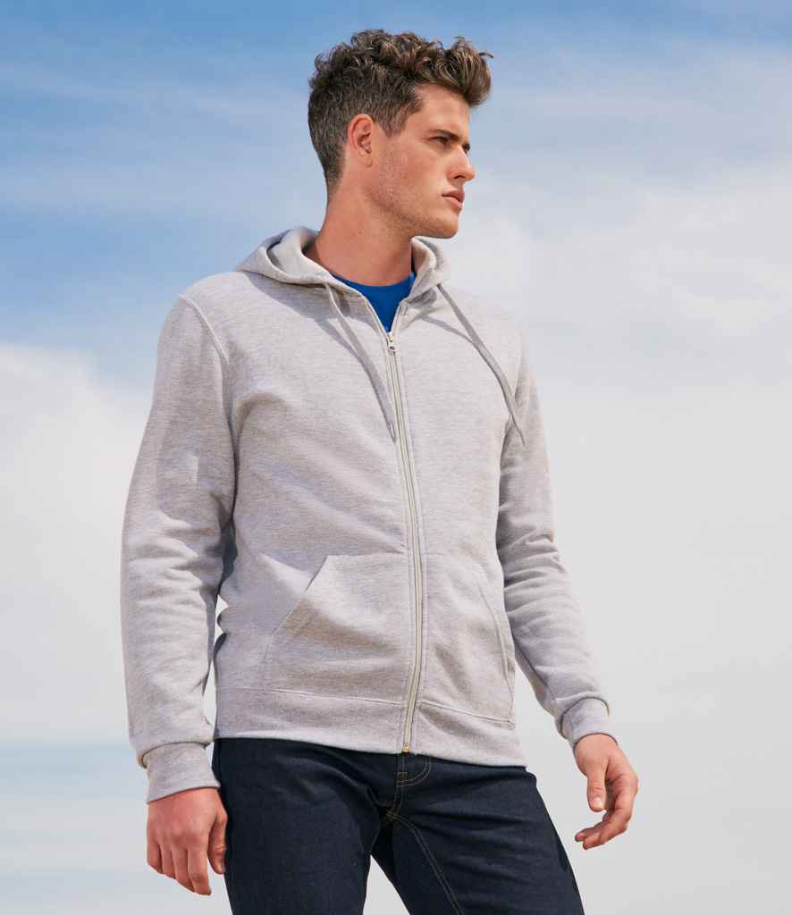 01714 SOL'S Stone Zip Hooded Sweatshirt