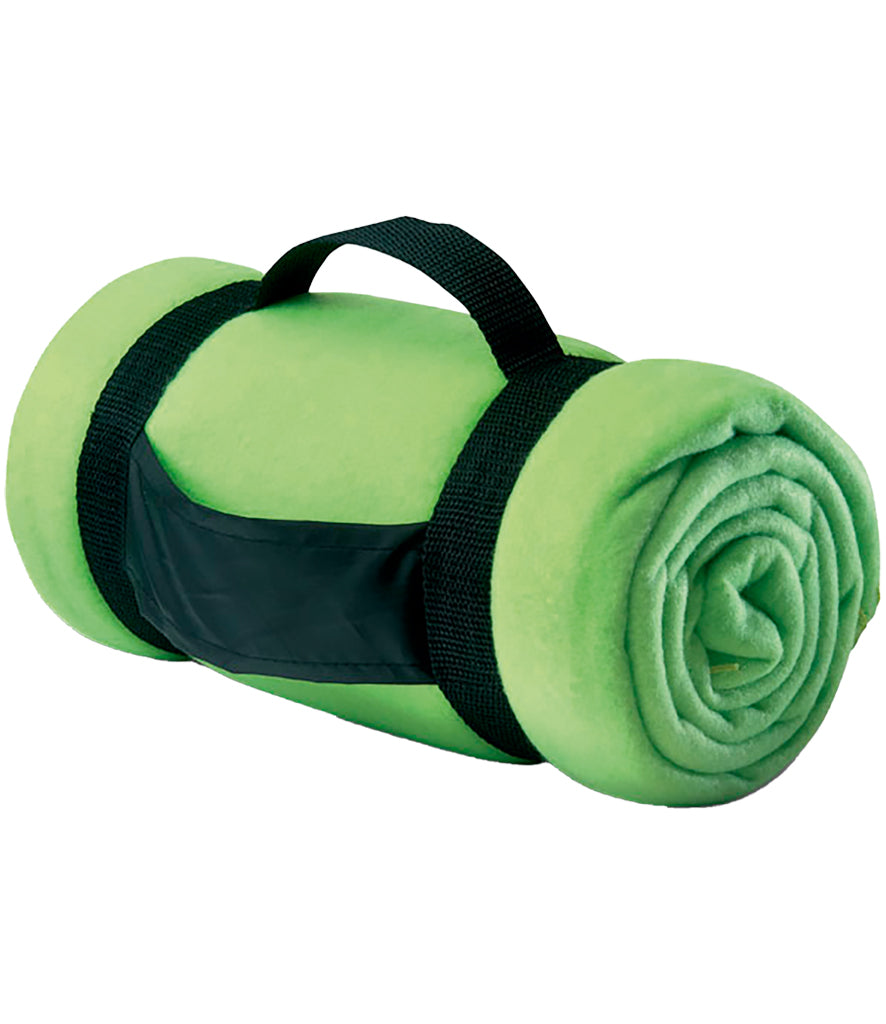 04342 SOL'S Stavenger Plaid Fleece Blanket