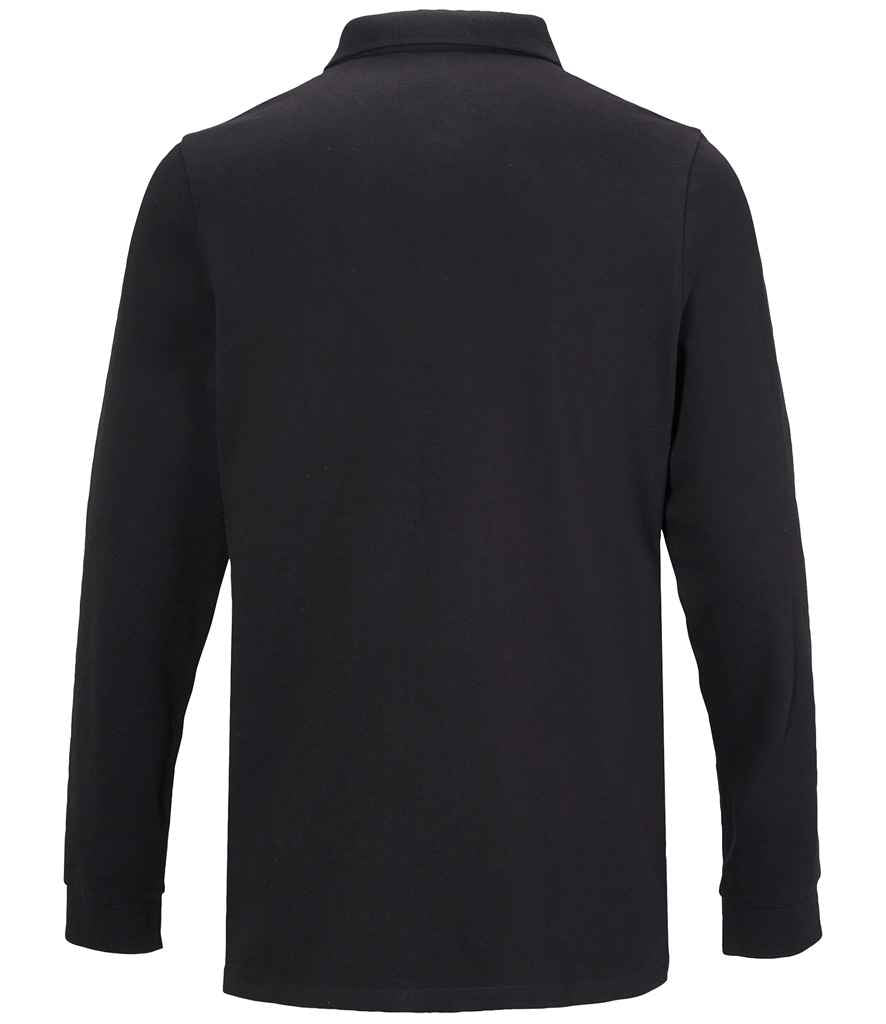 04396 NEOBLU Owen Long Sleeve Piqué Polo Shirt