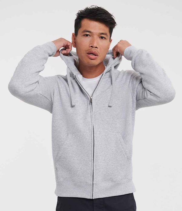 266M Russell Authentic Zip Hooded Sweatshirt