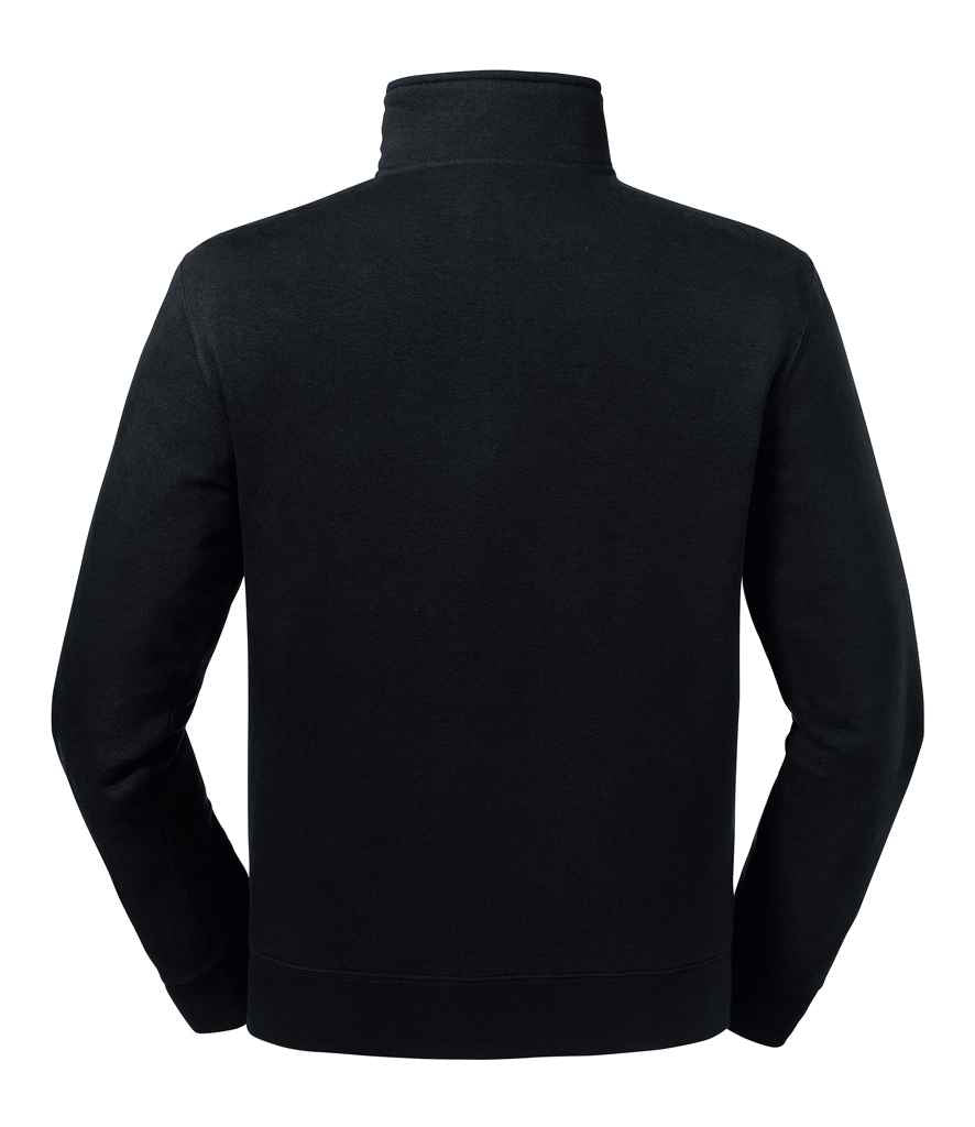 270M Russell Authentic Zip Neck Sweatshirt