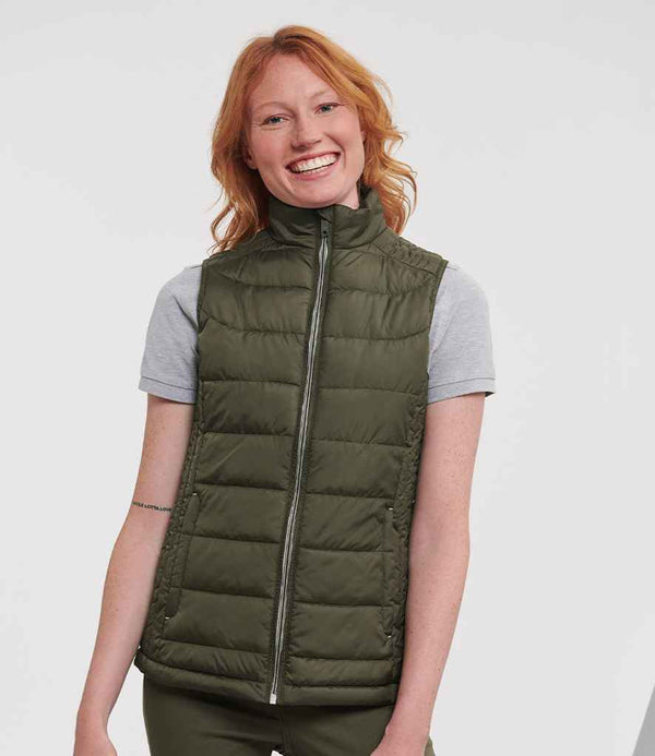 441F Russell Ladies Nano Padded Bodywarmer