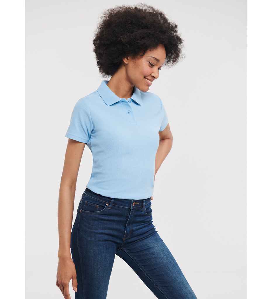 539F Russell Ladies Classic Poly/Cotton Piqué Polo Shirt