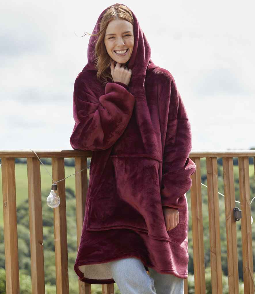 BH100 Brand Lab Oversized Hooded Blanket
