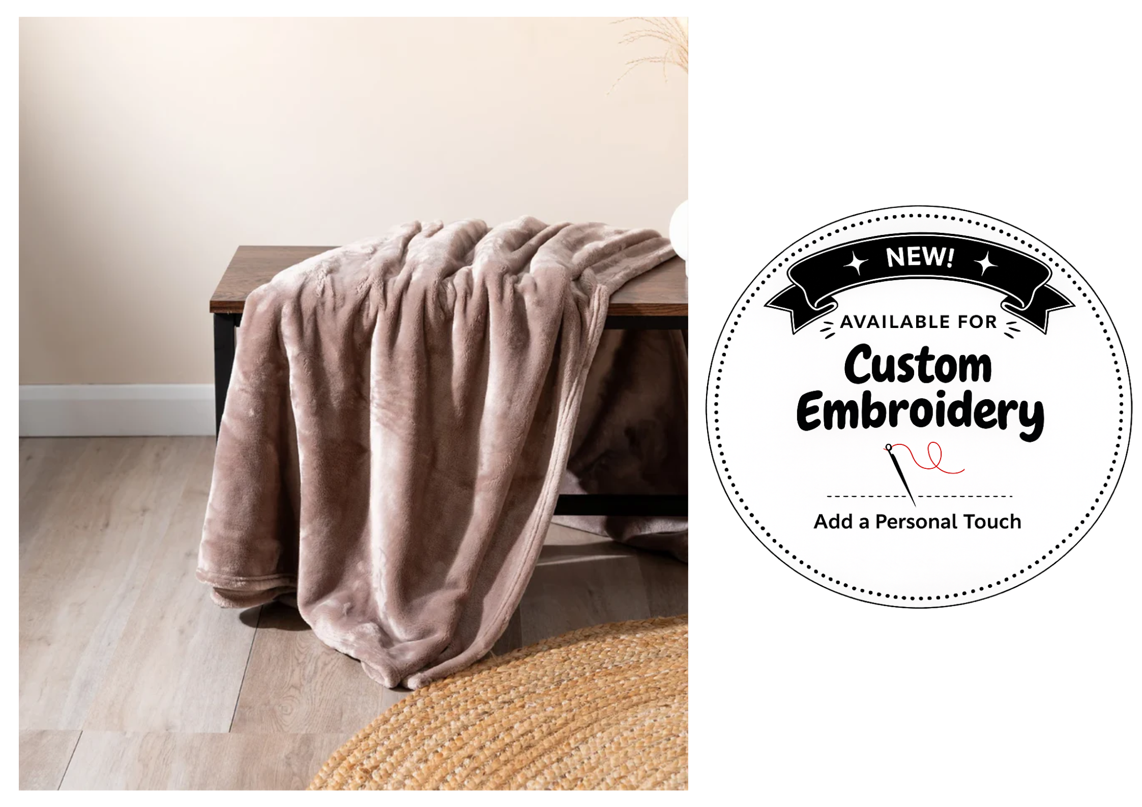 Extra Large Plush Fleece Blanket
