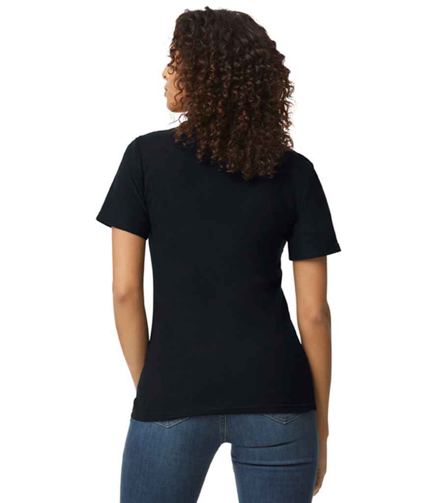 GD75 Gildan Ladies SoftStyle® Double Piqué Polo Shirt