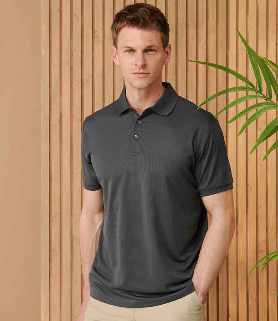 H465 Henbury Recycled Polyester Piqué Polo Shirt