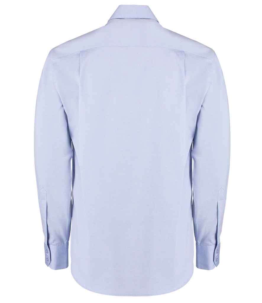 K118 Kustom Kit Premium Long Sleeve Classic Fit Oxford Shirt