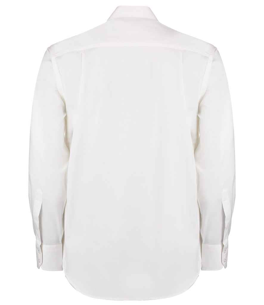 K118 Kustom Kit Premium Long Sleeve Classic Fit Oxford Shirt