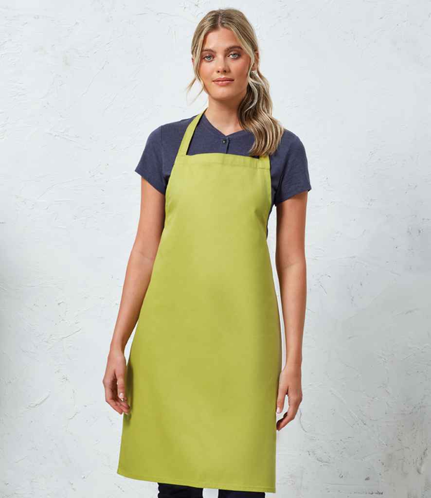 PR102 Premier Organic Cotton Bib Apron