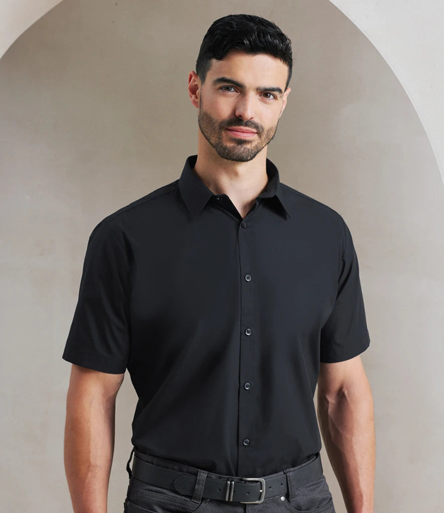 PR209 Premier Supreme Short Sleeve Poplin Shirt