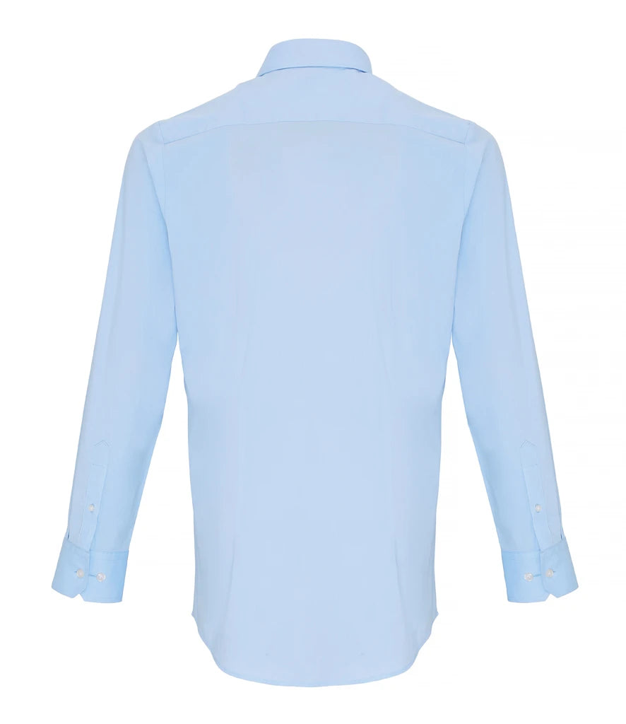 PR244 Premier Long Sleeve Stretch Fit Poplin Shirt