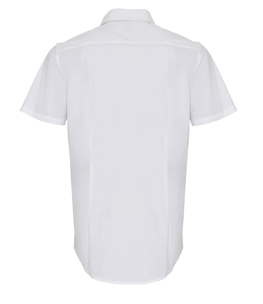 PR246 Premier Short Sleeve Stretch Fit Poplin Shirt