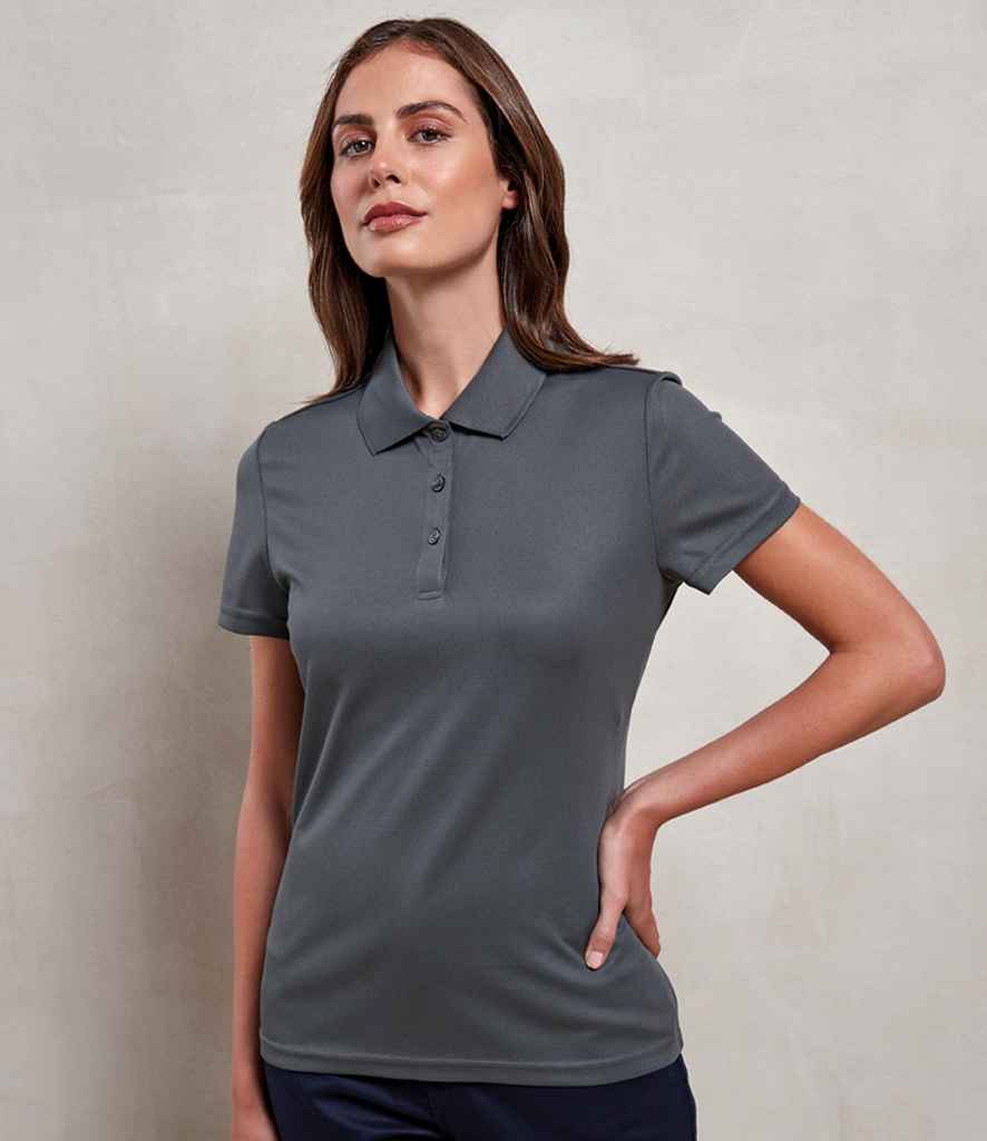 PR633 Premier Ladies Spun Dyed Recycled Polo Shirt