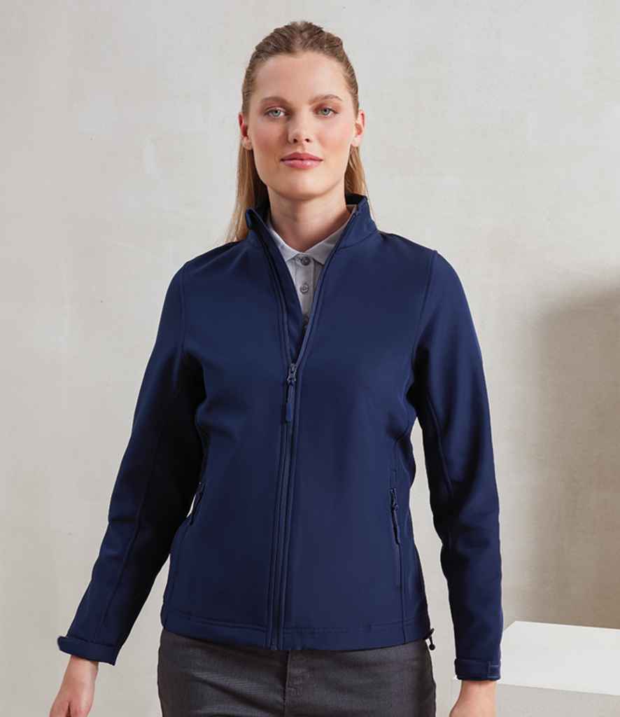 PR812 Premier Ladies Windchecker® Recycled Printable Soft Shell Jacket