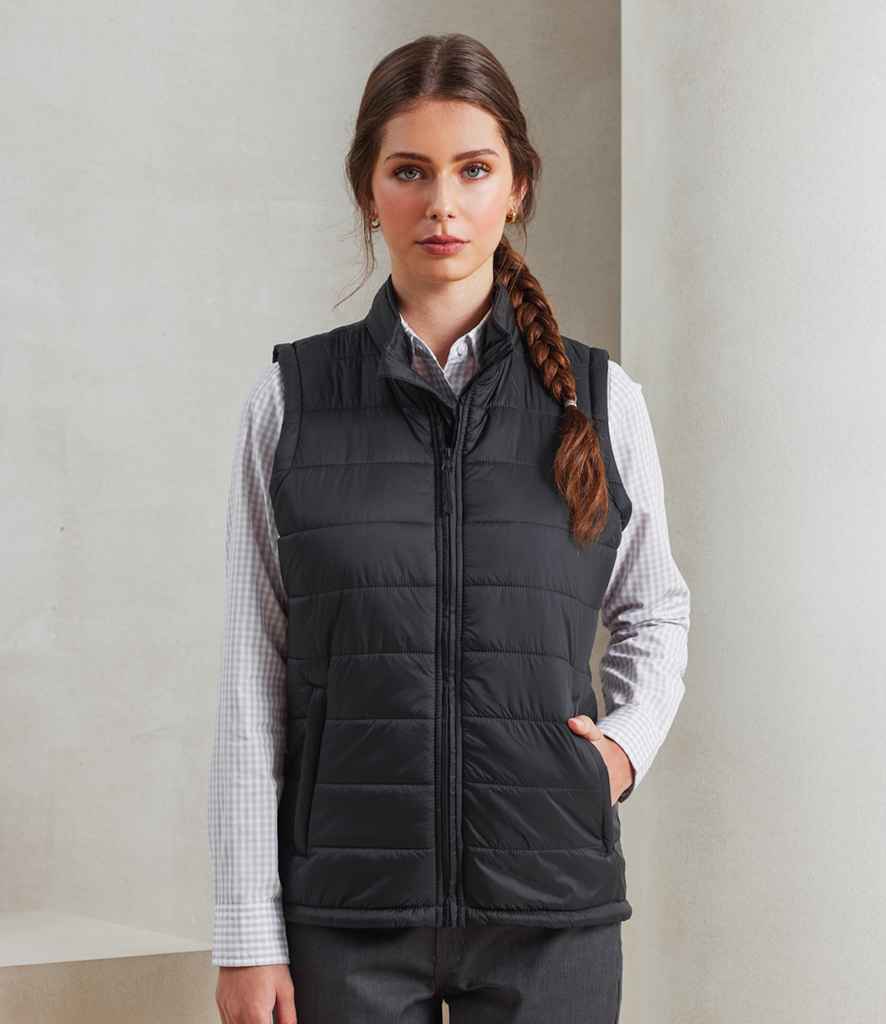 PR815 Premier Ladies Recyclight® Padded Gilet