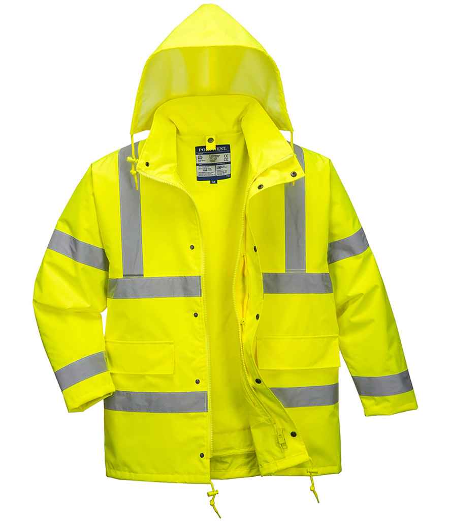 PW014 Portwest Hi-Vis 4-in-1 Traffic Jacket