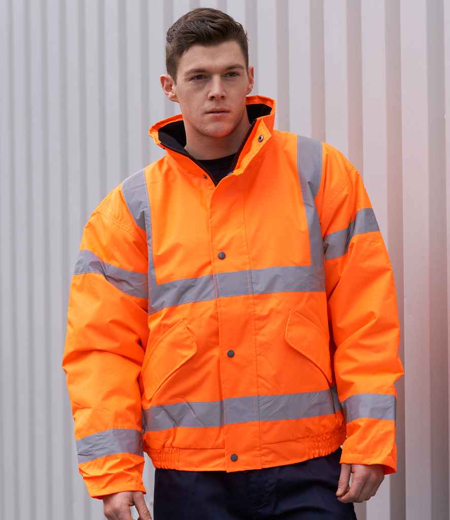 PW021 Portwest Hi-Vis GO/RT Bomber Jacket