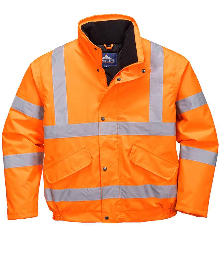 PW021 Portwest Hi-Vis GO/RT Bomber Jacket