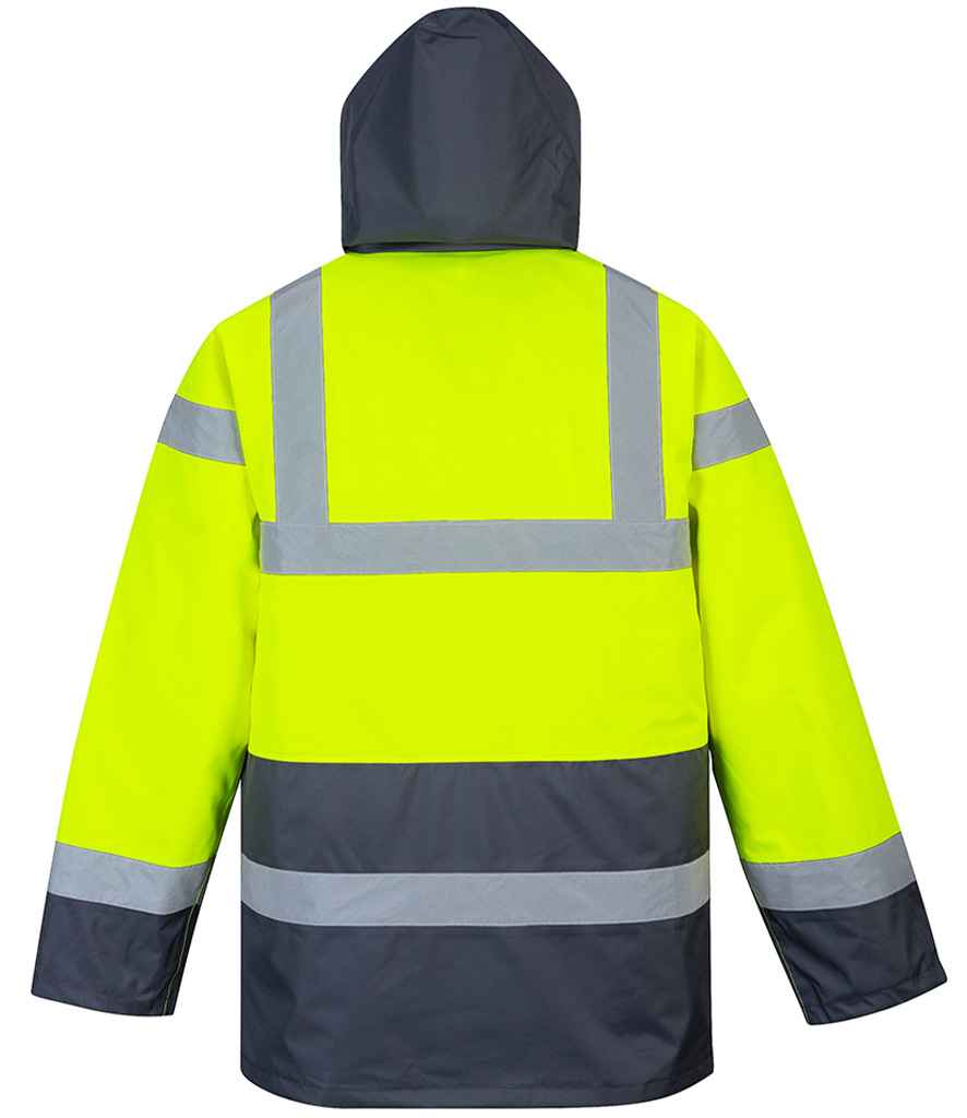 PW025 Portwest Hi-Vis Contrast Traffic Jacket