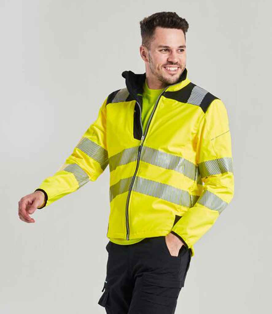 PW1011 Portwest PW3 Hi-Vis Soft Shell Jacket