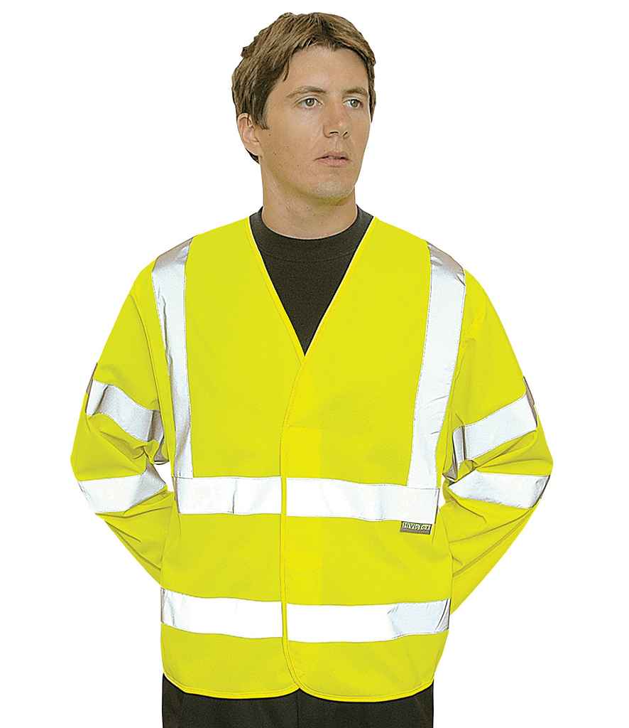 PW308 Portwest Hi-Vis Two Band and Braces Jacket