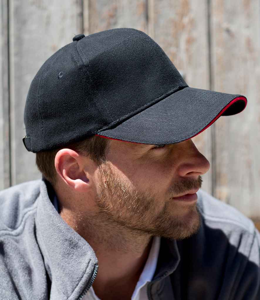 RC025P Result Pro-Style Heavy Brushed Cotton Cap