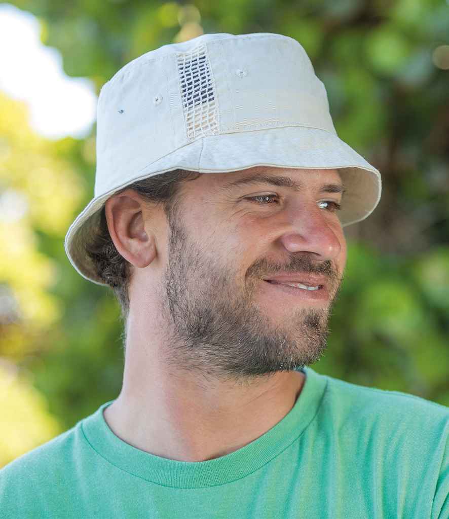 RC045 Result Deluxe Washed Cotton Bucket Hat