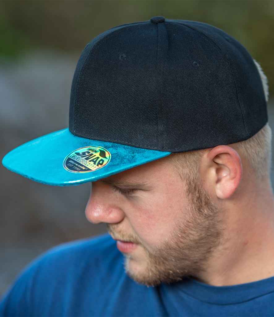 RC087 Result Bronx Glitter Snapback Cap