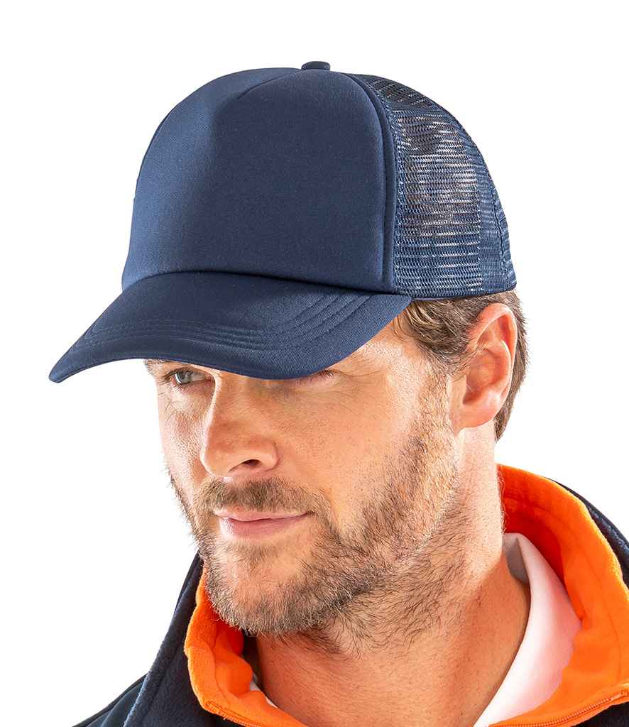 RC089 Result Core 1/2 Mesh Truckers Cap