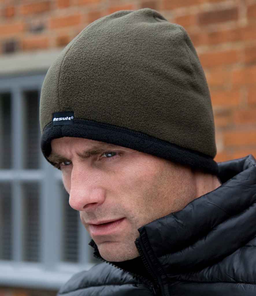 RC142 Result Reversible Micro Fleece Bob Hat