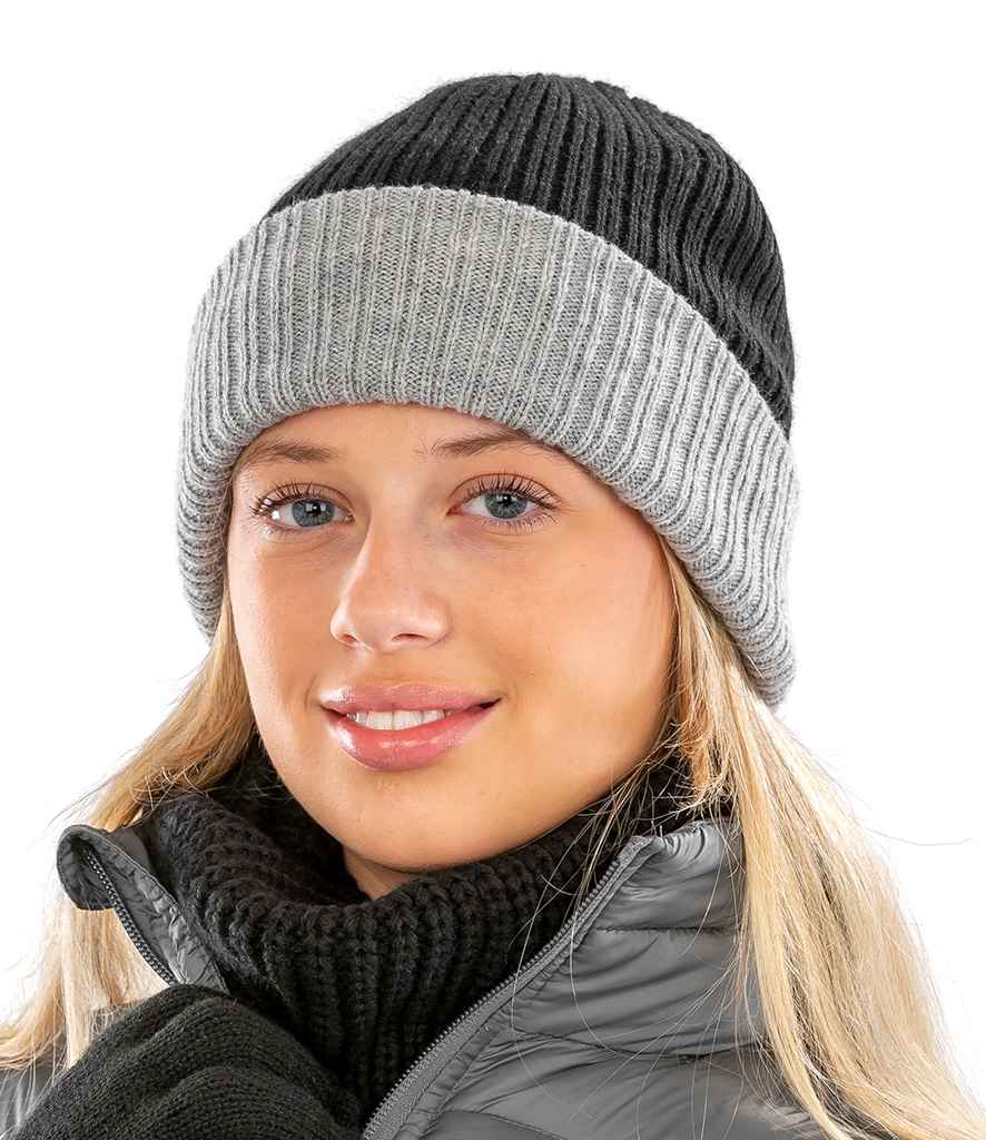 RC378 Result Double Layer Knitted Hat