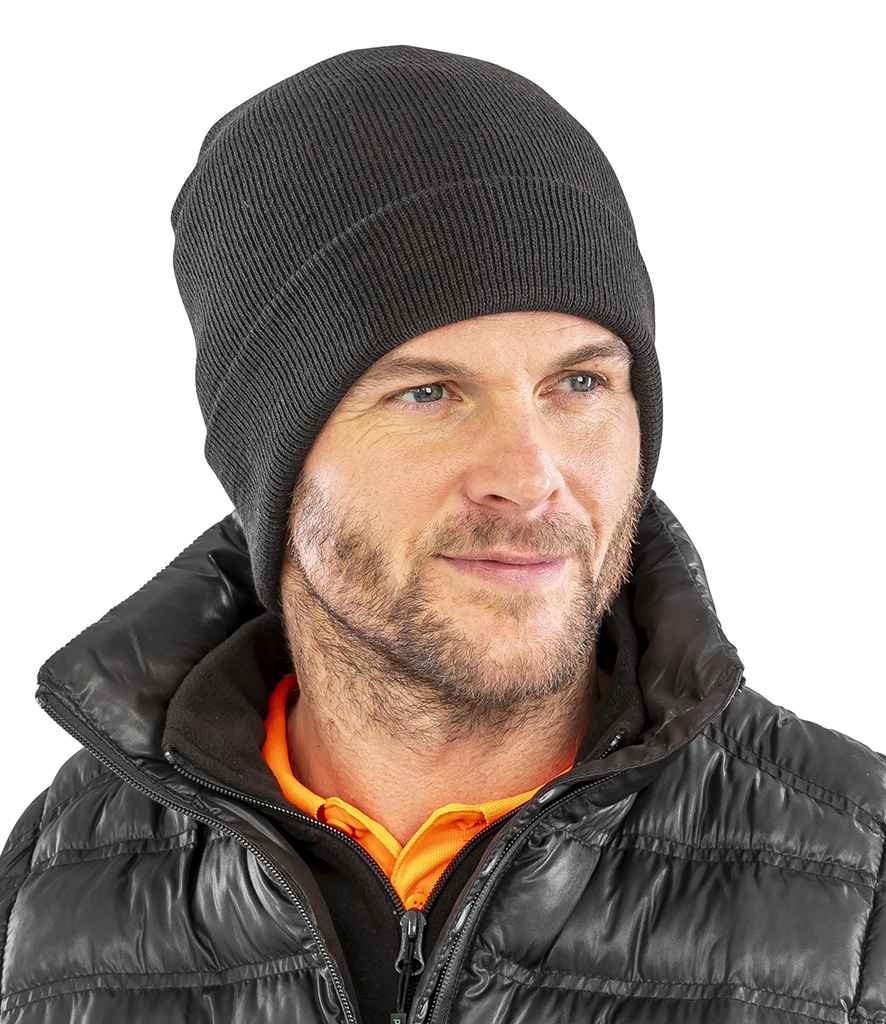 RC929 Result Genuine Recycled Woolly Ski Hat