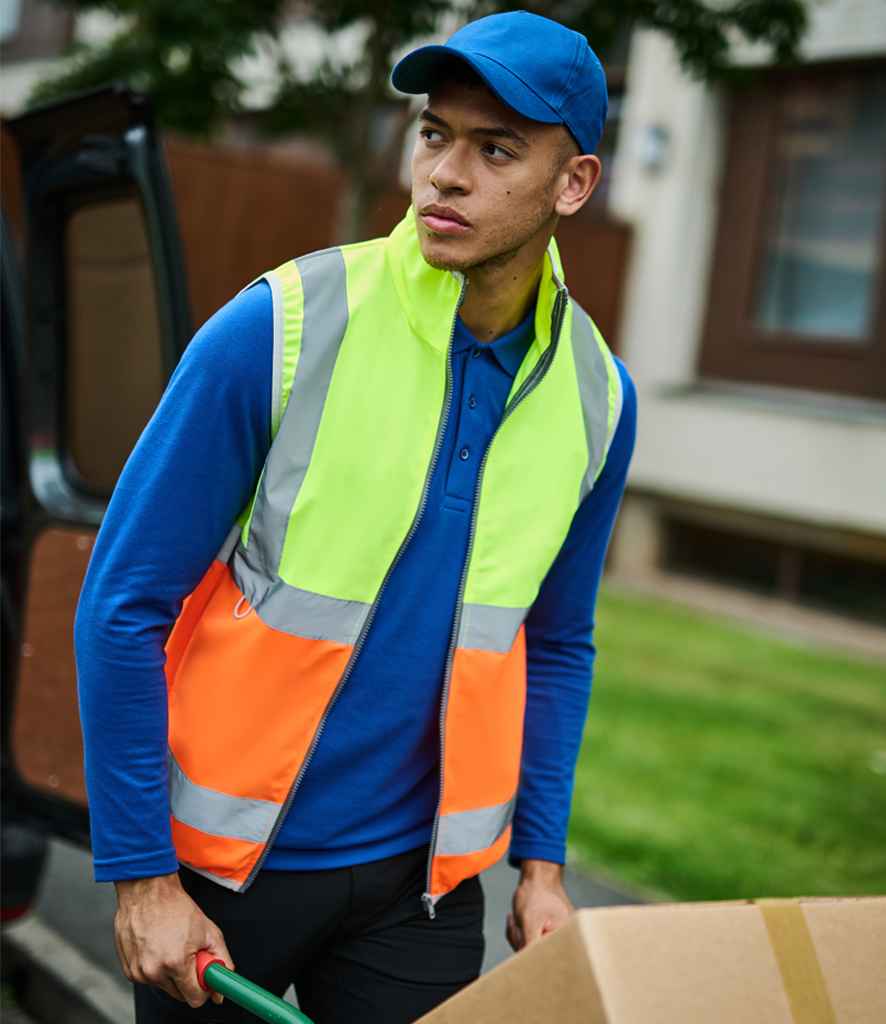 RG469 Regatta High Visibility Pro Full Zip Gilet
