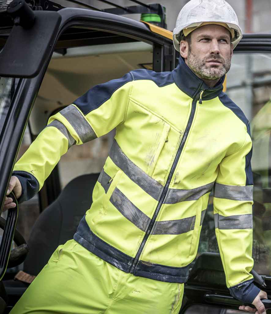 RG474 Regatta High Visibility Pro Soft Shell Jacket