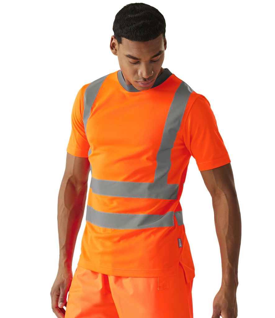 RG554 Regatta High Visibility Pro Contract T-Shirt
