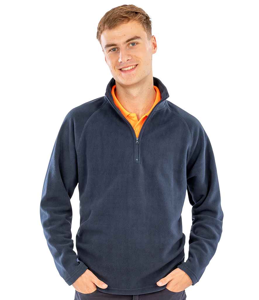 RS112 Result Core Zip Neck Micro Fleece