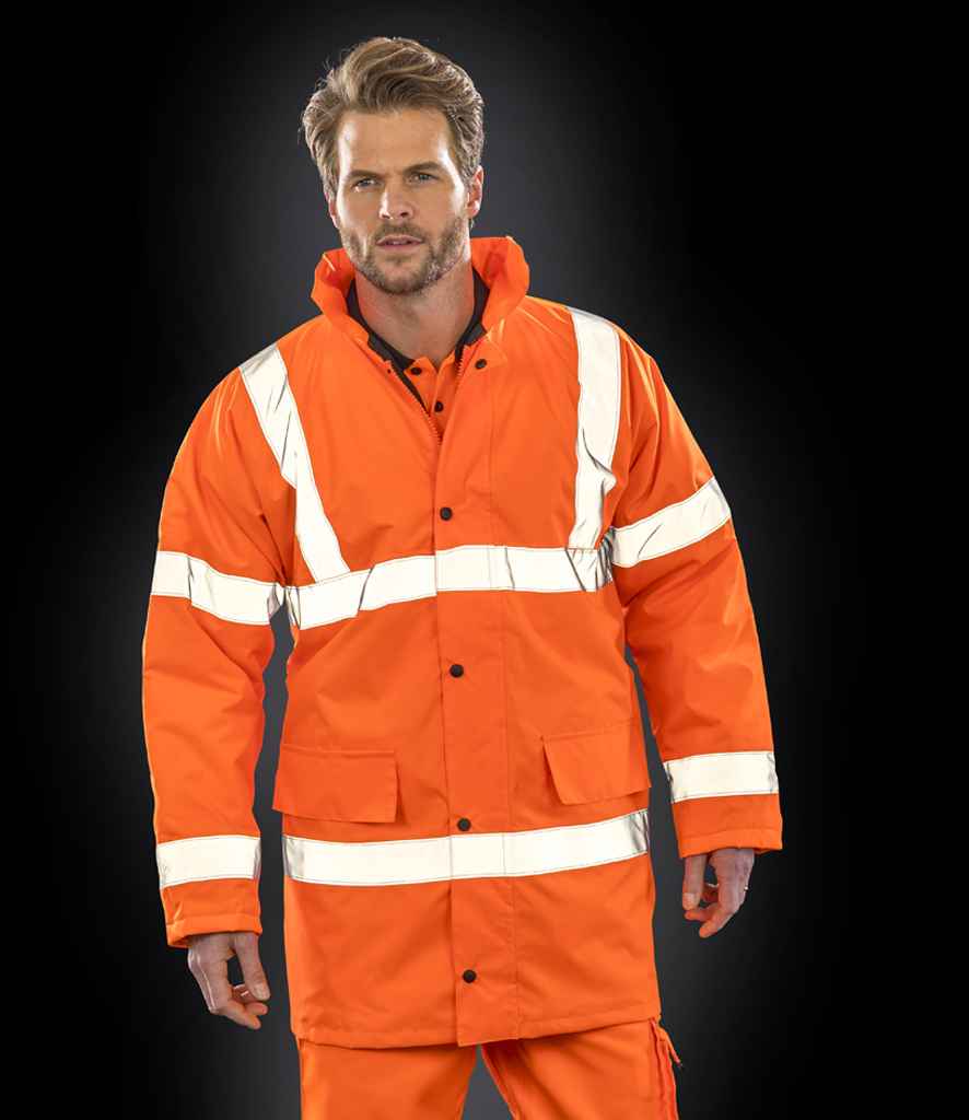 RS218 Result Core Hi-Vis Motorway Coat