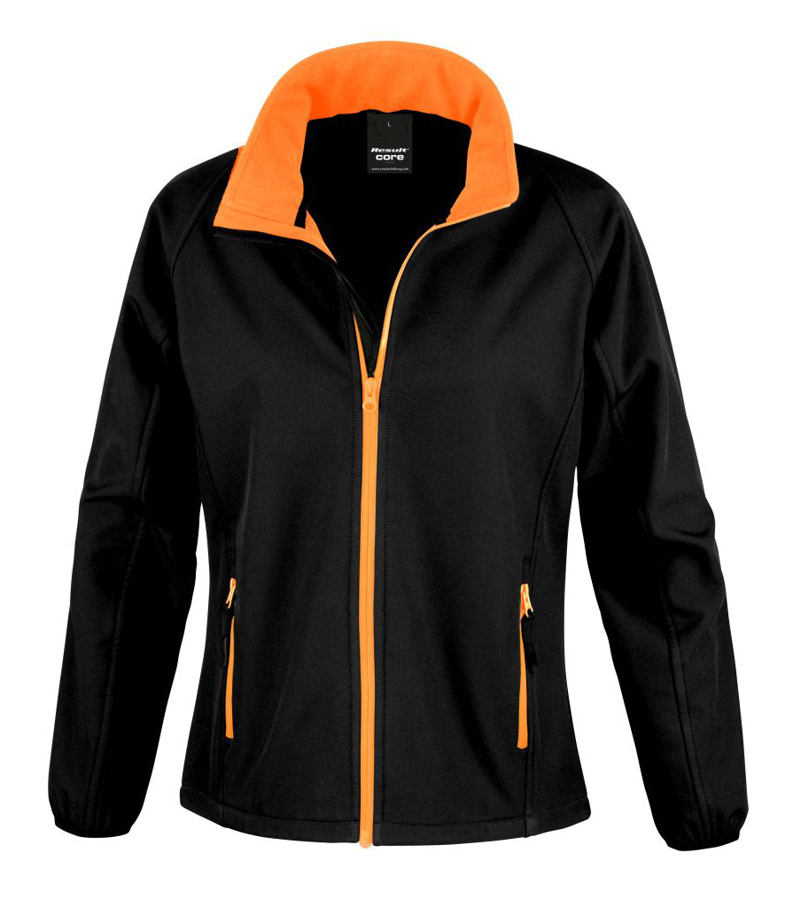RS231F Result Core Ladies Printable Soft Shell Jacket